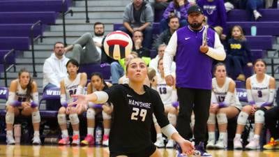 Photos: Hampshire vs. Libertyville, 4A Hampshire Sectional championship volleyball