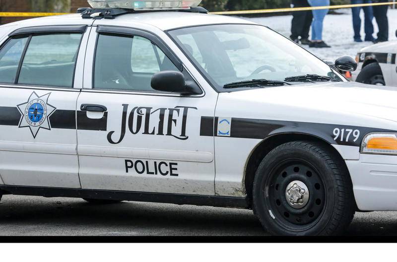 Joliet Police Department cruiser can be seen Friday, Dec. 20, 2019, in Joliet, Ill.