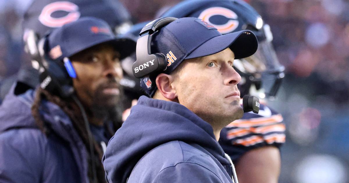 What Chicago Bears head coach Ben Johnson said Monday after losing regular-season finale to Lions