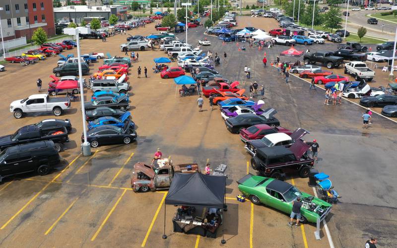 Many people attended the Cars and Coffee Car Show on Sunday,  July 14, 2024 at Bill Walsh Kia and Ford in Ottawa.