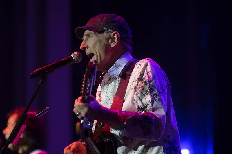 Guitarist Mark Murtha of Head East puts on a show for a raucous crowd Saturday, April 22, 2023 at the Dixon Historic Theatre.