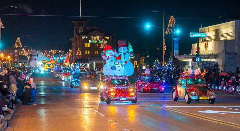 VW Vocho Club Chicago earned best in show at the St. Charles Electric Christmas Parade on Nov. 25, 2023.