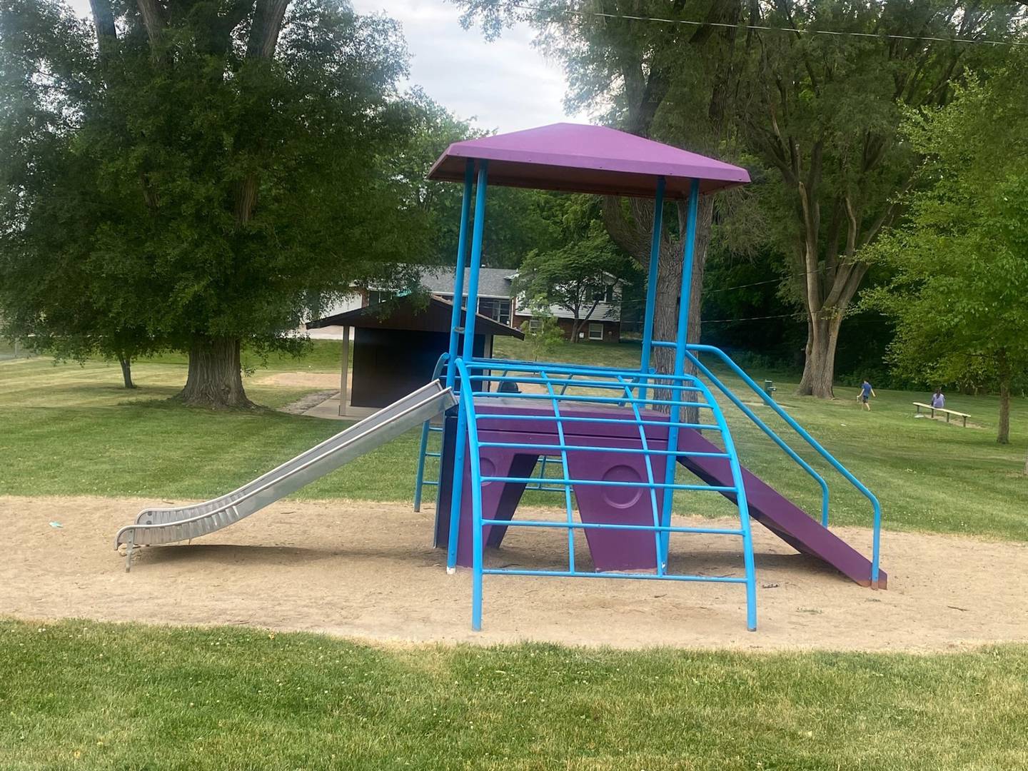 The playground equipment at Sunset Park should be replaced as early as fall 2023.