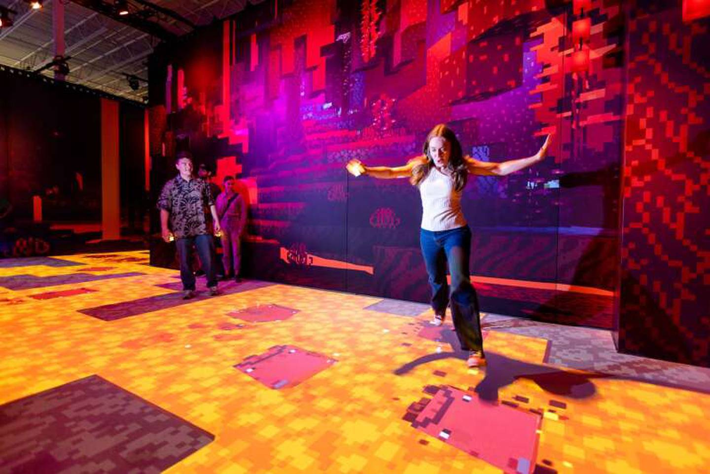 Adventurers go on a scavenger hunt and journey from room to room in the immersive Minecraft Experience coming to Rosemont in May.