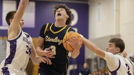 Photos: Sterling boys take on Rochelle in basketball