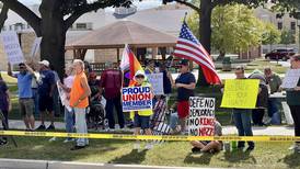 Hundreds rally in Sterling for ‘Workers over Billionaires’ on Labor Day