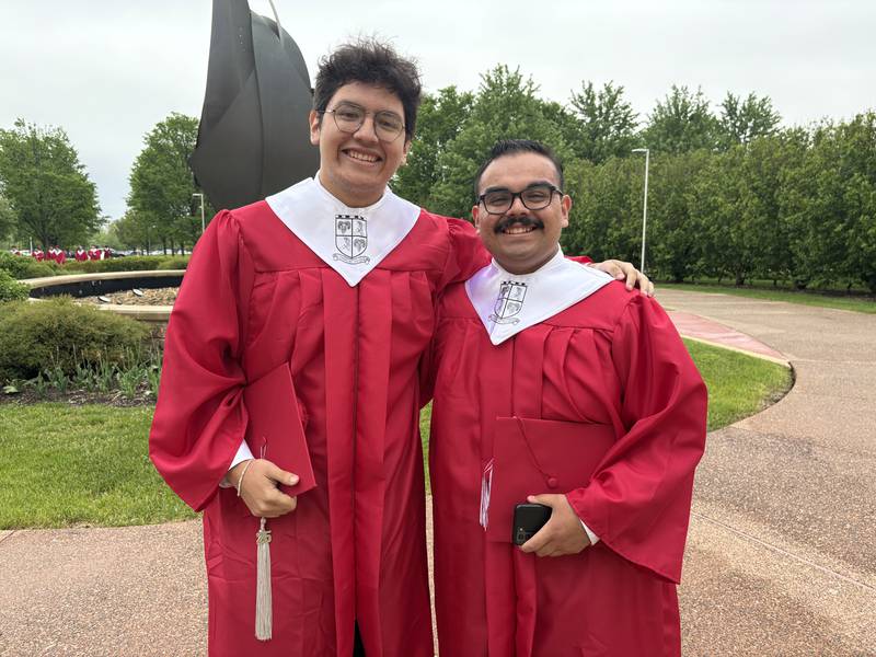 Glenbard East High School held its graduation ceremony on Tuesday, May 20, 2025 at the College of DuPage in Glen Ellyn.