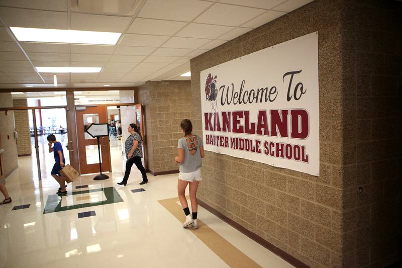 Kaneland Harter Middle School in Sugar Grove.