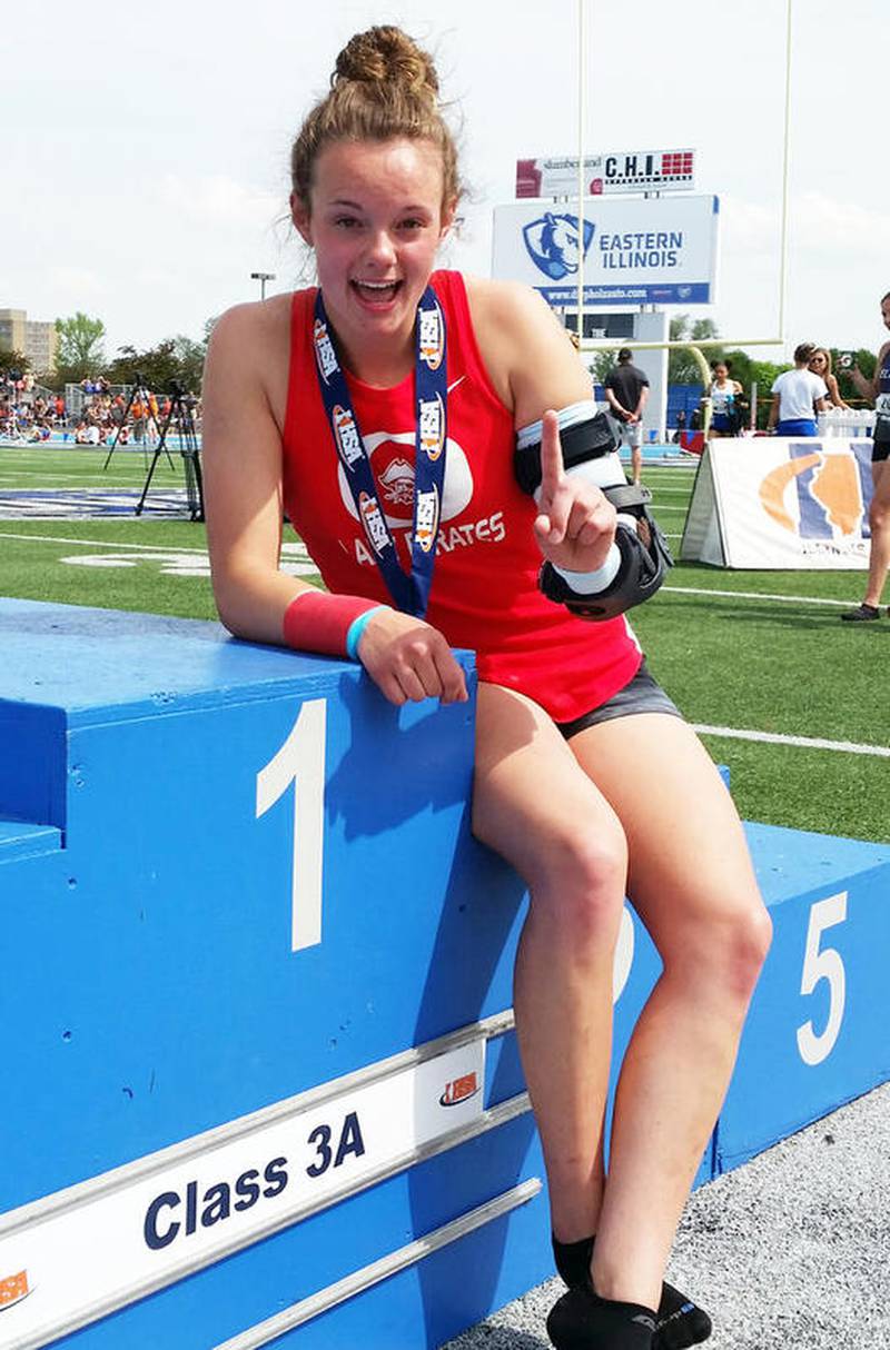 Ottawa's Maddy Smith captures IHSA 3A pole vault championship Shaw Local