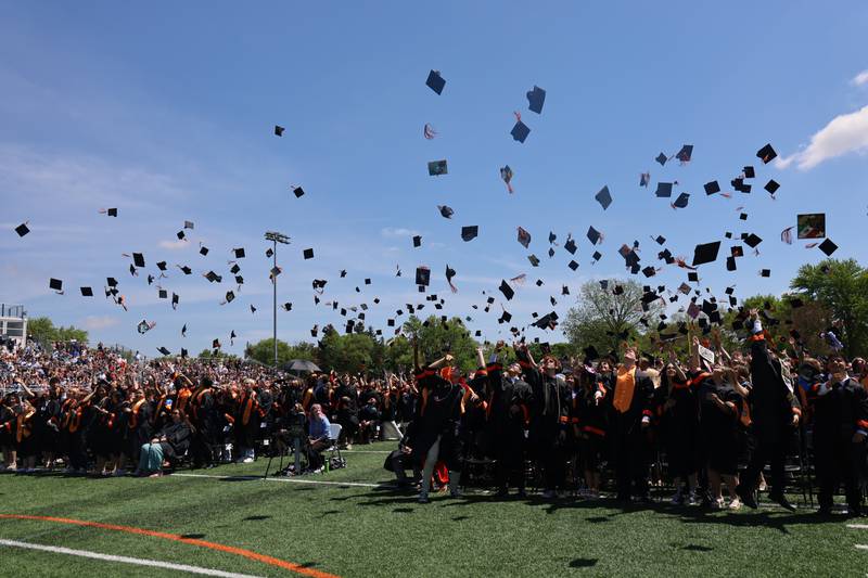 McHenry High School's Upper Campus graduates 538 seniors at McCracken Field on Saturday, May 16, 2026
