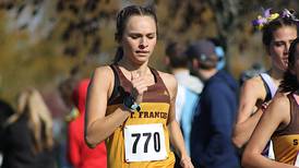 Sabrina Baftiri caps stellar cross country career at St. Francis