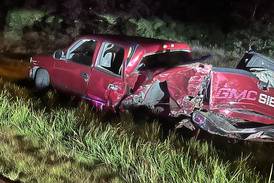 Ogle County sheriff’s squad car hit at scene of 2-vehicle wreck on I-39