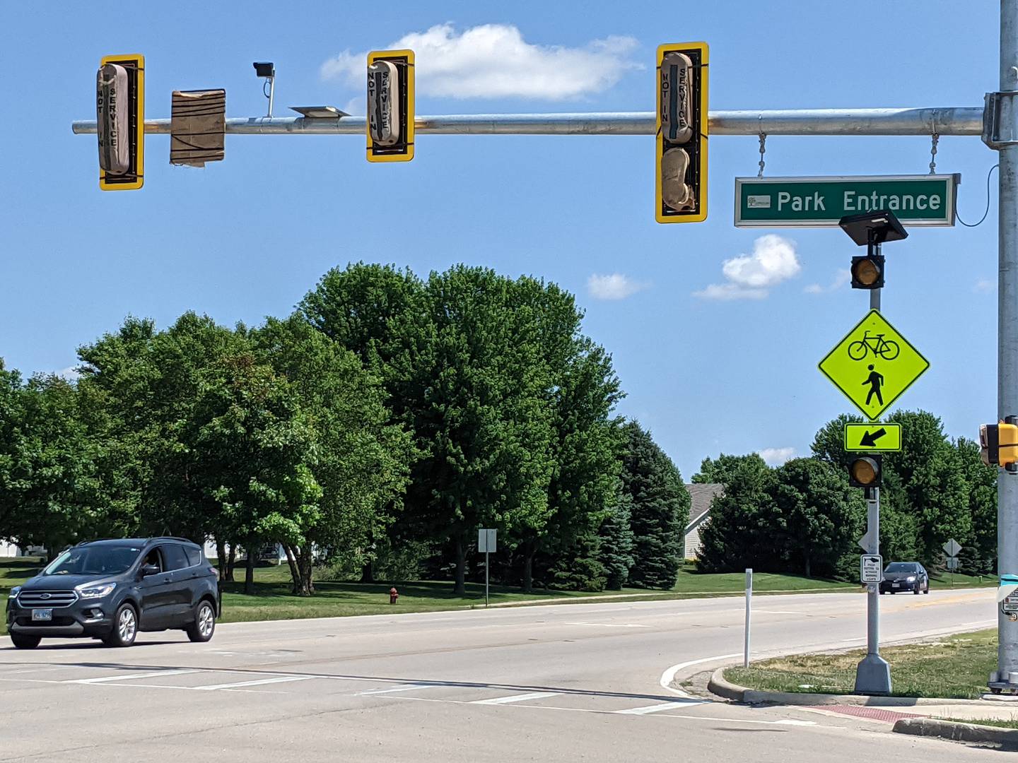 Traffic signals at the increasingly busy intersection of Plainfield and Woolley roads in Oswego are set to be activated in early July.