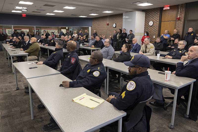 Many departments from Northern Illinois attended Tuesday’s open house at SVCC. Durand, Coal Valley, Winnebago, DeKalb County, Hampshire, Wilmington and Sterling were some in attendance.