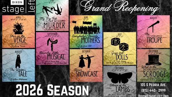 Dixon Stage Left celebrates grand reopening for 2026 season in April