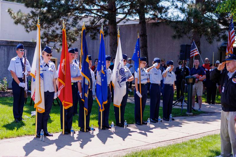 Memorial Day  ceremony at the Freedom Shrine  on Monday, May25,2026 in St. Charles.