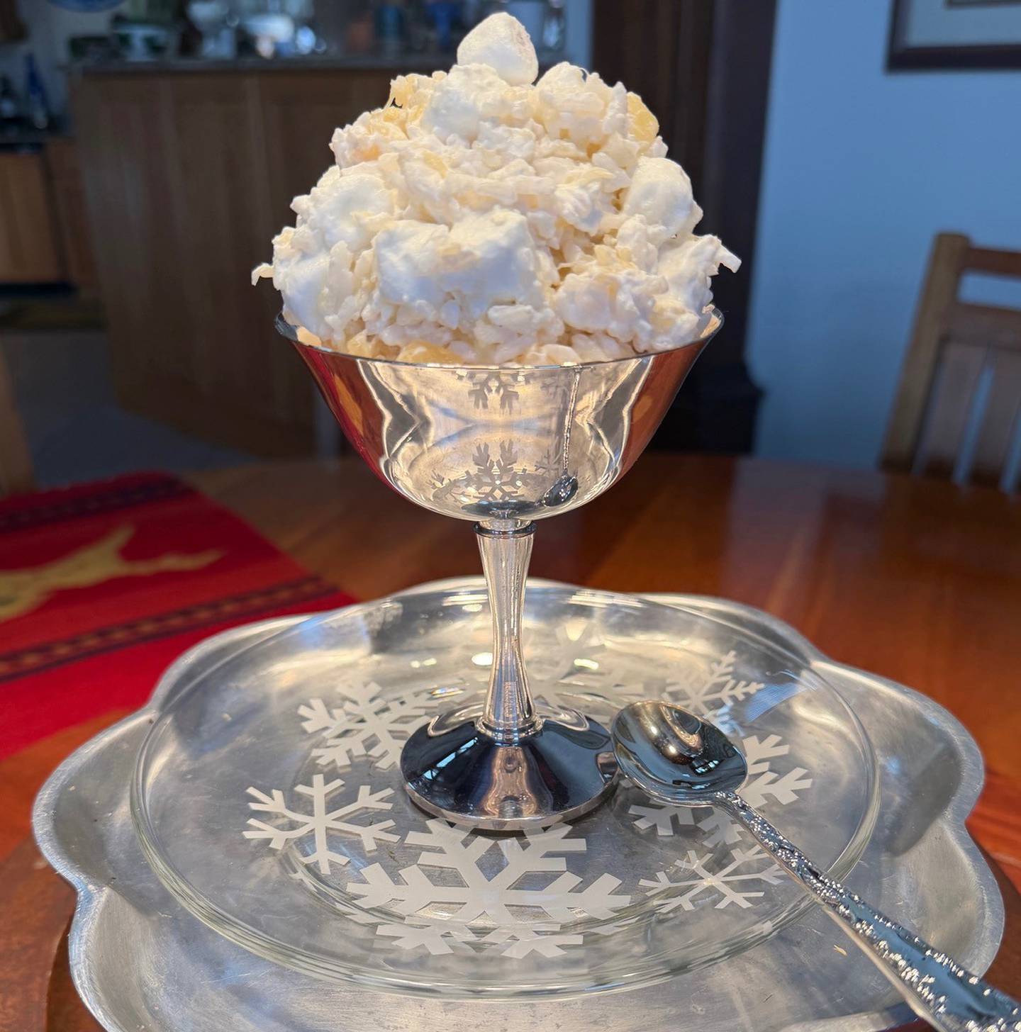 Mrs. Finley's Ambrosia, as prepared by Janet Lagerloef.
