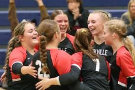Photos: Earlville volleyball defeats Leland in the Class 1A volleyball Regional