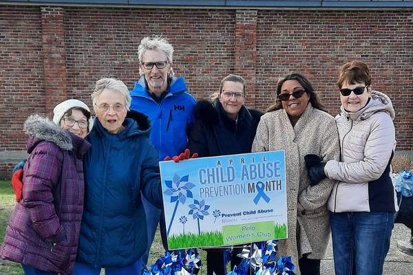 Polo Women’s Club promotes awareness during Child Abuse Prevention Month