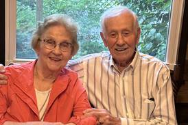 Roger and Evelyn Danielson celebrate their 75th wedding anniversary