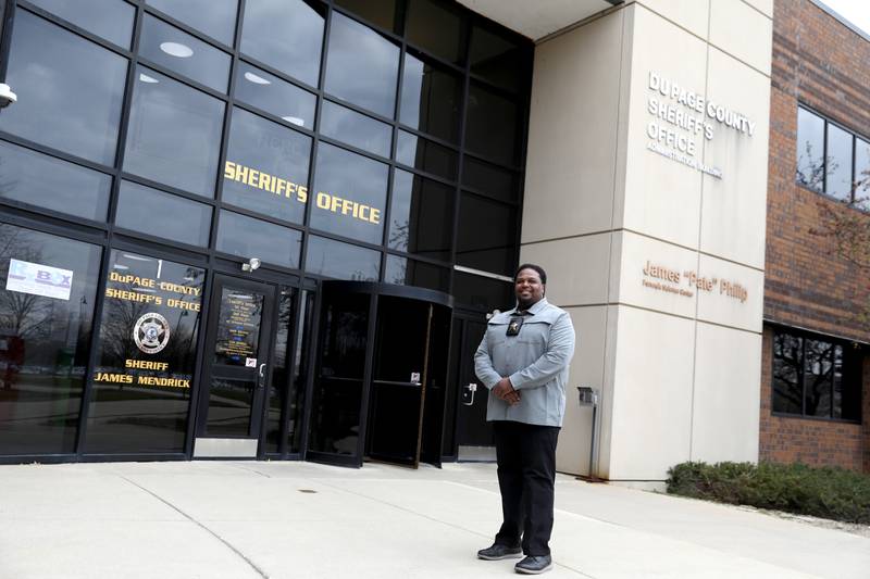 DuPage County Sheriff Cpl. Jeremy Rimmer works with the department’s Post Crisis Response Team. He helps victims of drug addiction, alcohol abuse, depression, suicidal tendencies and any mental health crises.