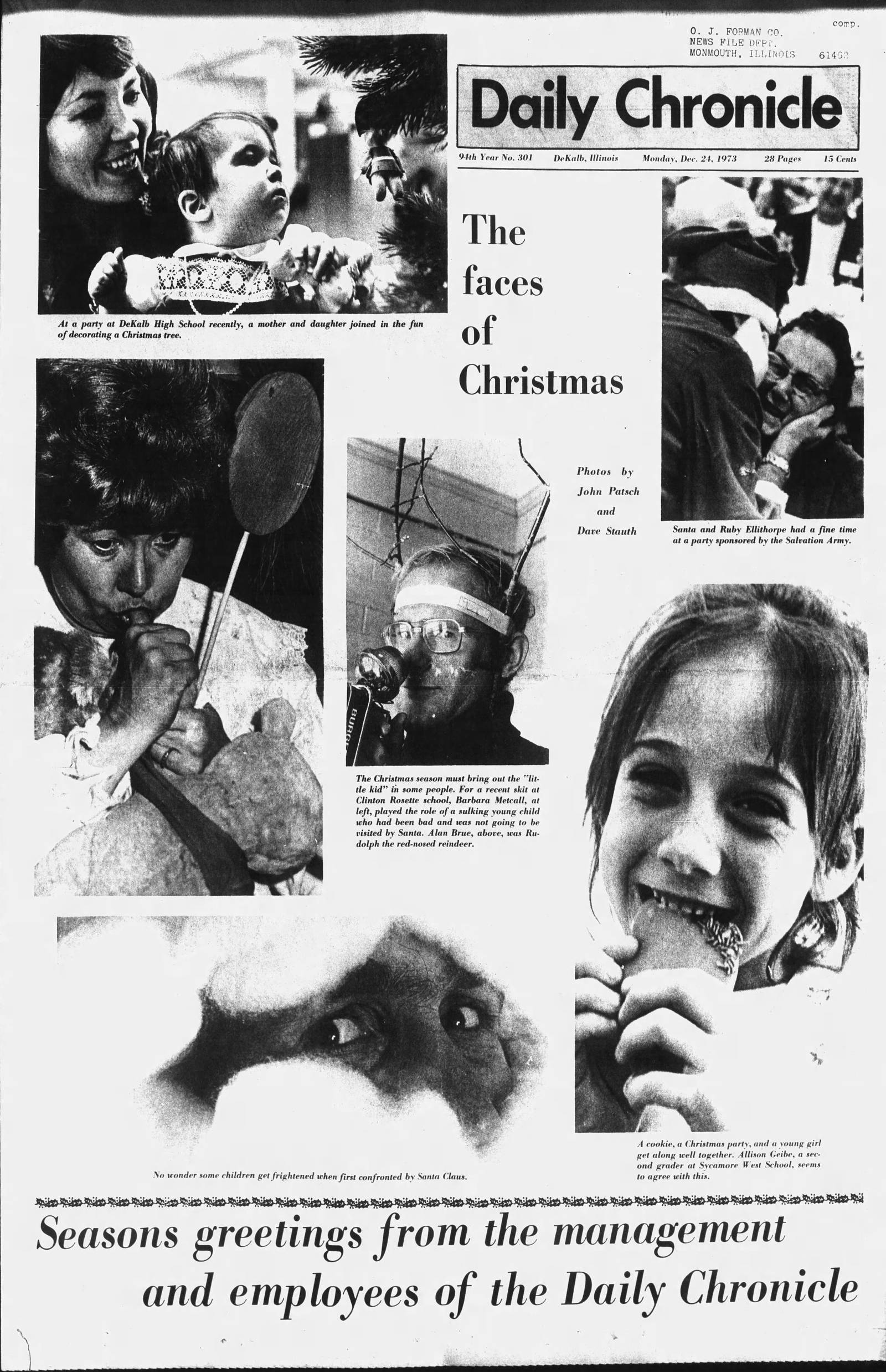 Photos: Christmas through the years in DeKalb County – Shaw Local