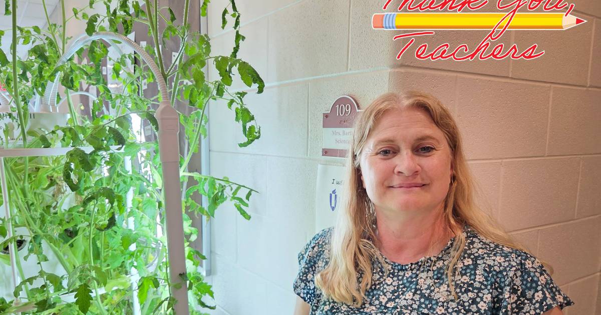 Nicky Barto makes learning science fun, engaging at Hall High School
