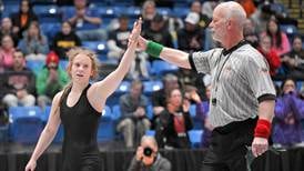 Glenbard East’s Nadiia Shymkiv wins 105-pound title at IHSA state girls wrestling finals