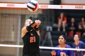 Maddi Hollar gives DeKalb home crowd reason to holler, closes out pesky G-K with service run