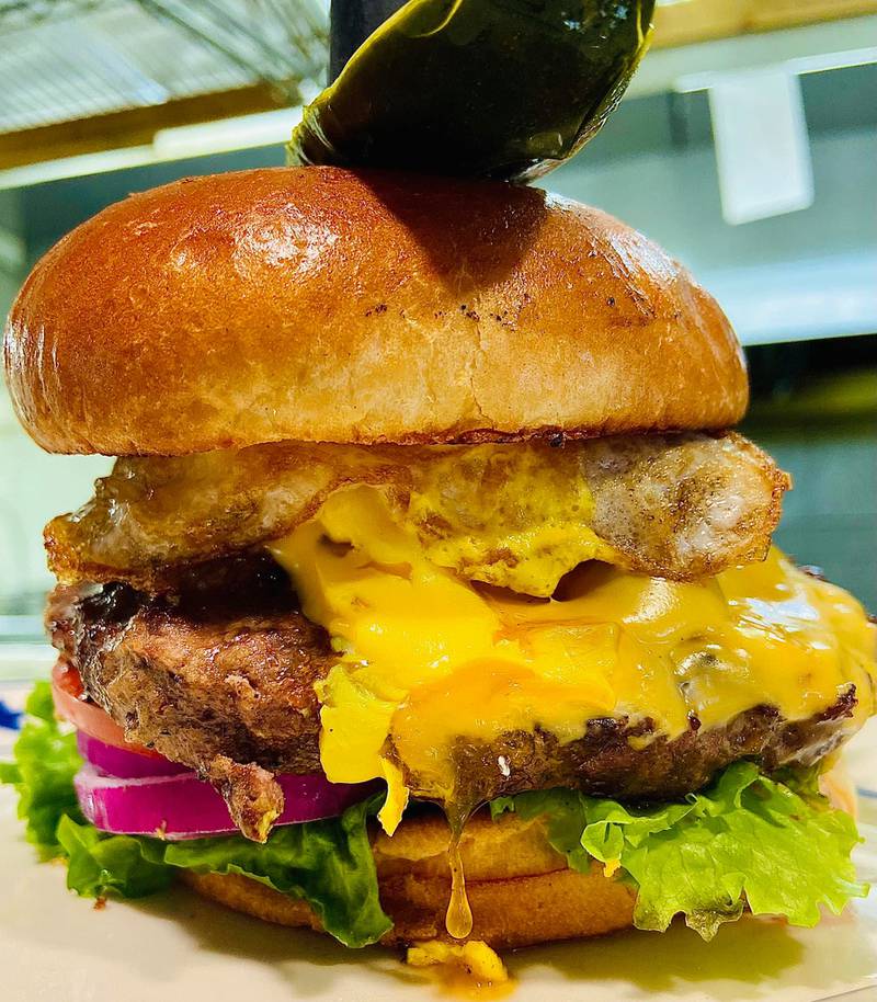 Smoking Grill and Pizzeria in Genoa was named the finest burger place in DeKalb County by readers in 2021