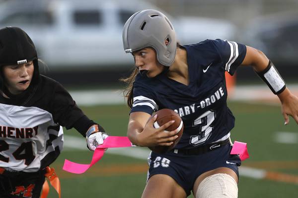 Photos: Cary-Grove vs. McHenry in Regional Championship girls flag football 