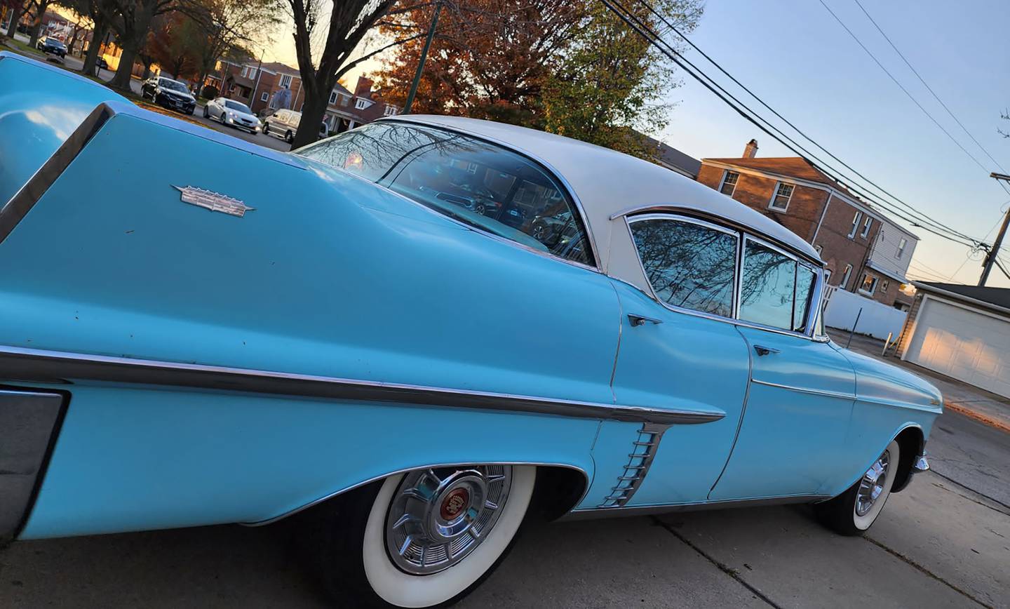 Photos by Rudy Host, Jr. - 1957 Cadillac Sedan Rear Side