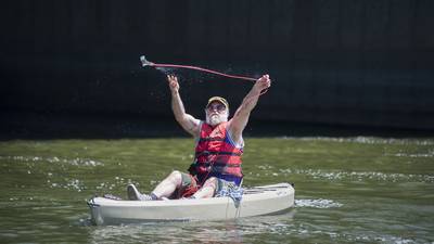 Dixon man fishing for history – and artistry – in the Rock River