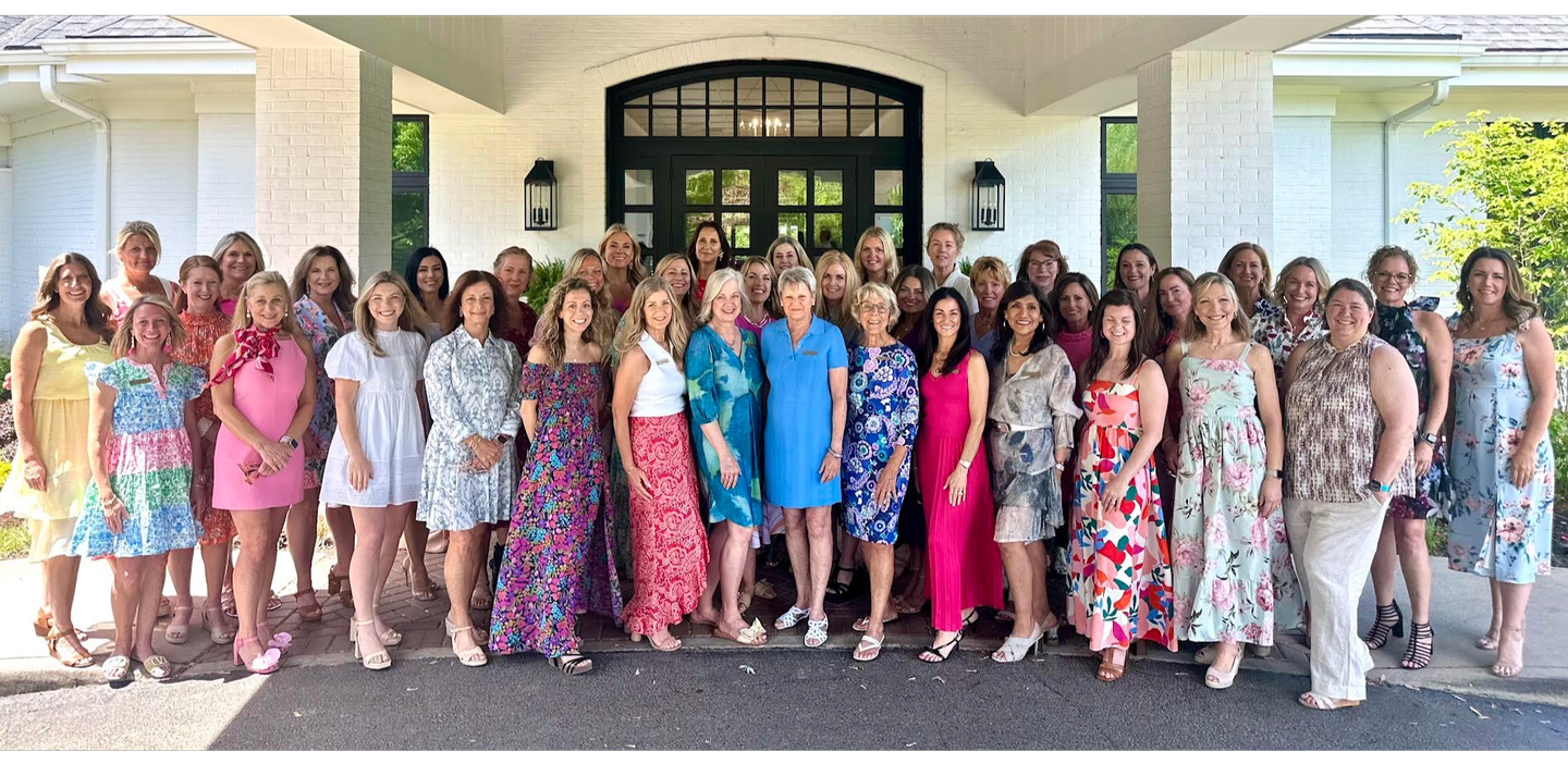 Current Service League of Crystal Lake members gather for the 2025 spring luncheon.