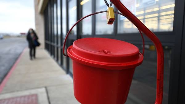 Salvation Army Red Kettle campaign currently at 36% of its goal