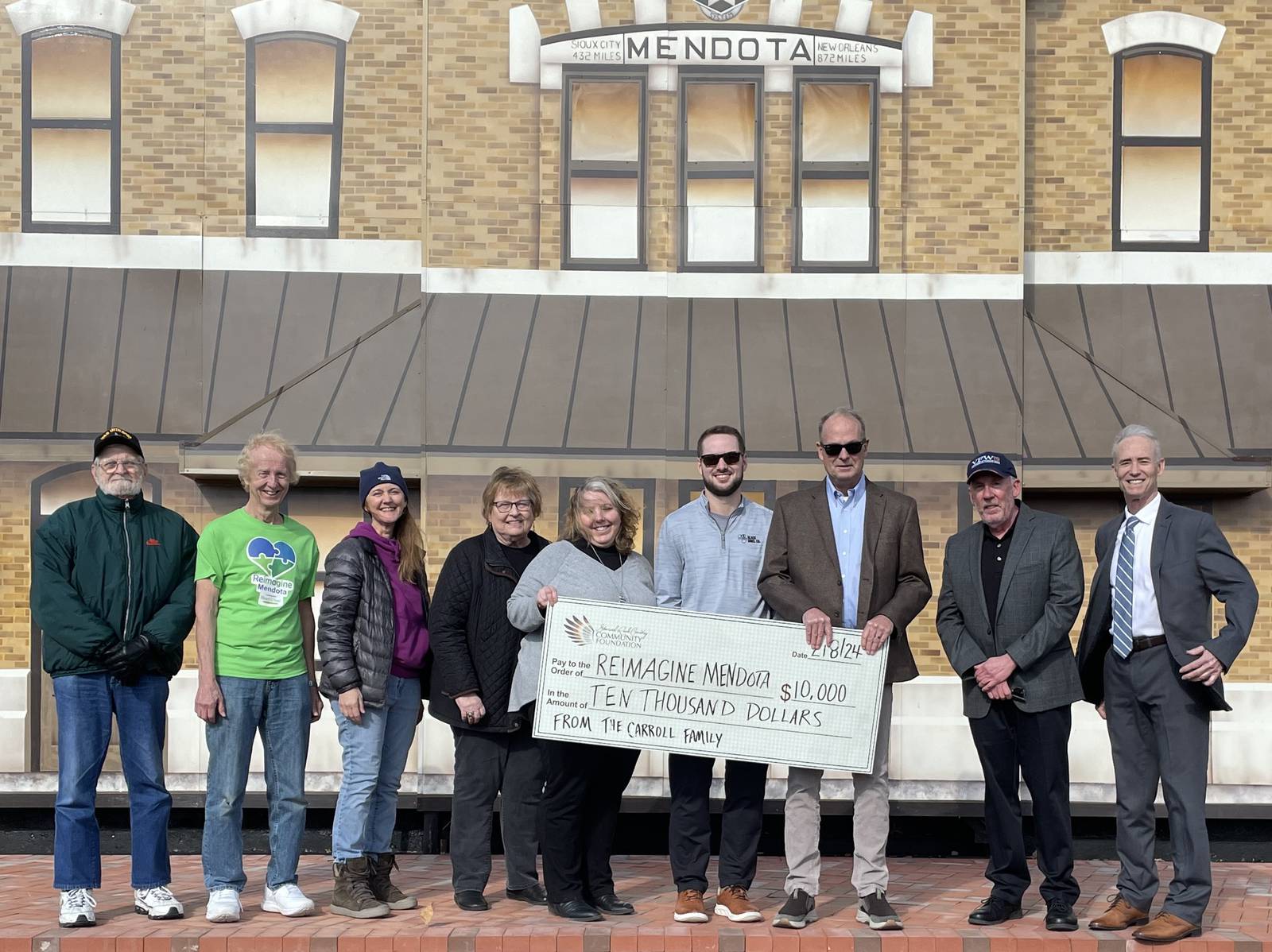 Owners of Black Bros. Co. donate 10,000 to Reimagine Mendota Shaw Local