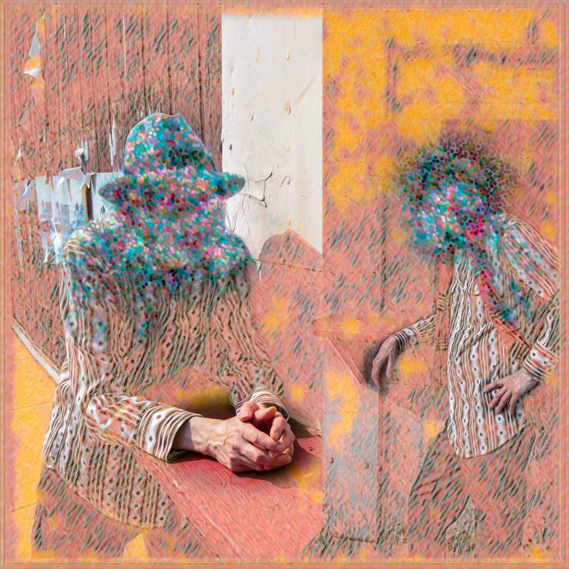 “Self Portrait” by David Hauptschein painting included in the Water Street Studios exhibit