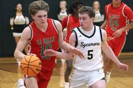 Photos: Sycamore boys basketball hosts La Salle-Peru in conference matchup