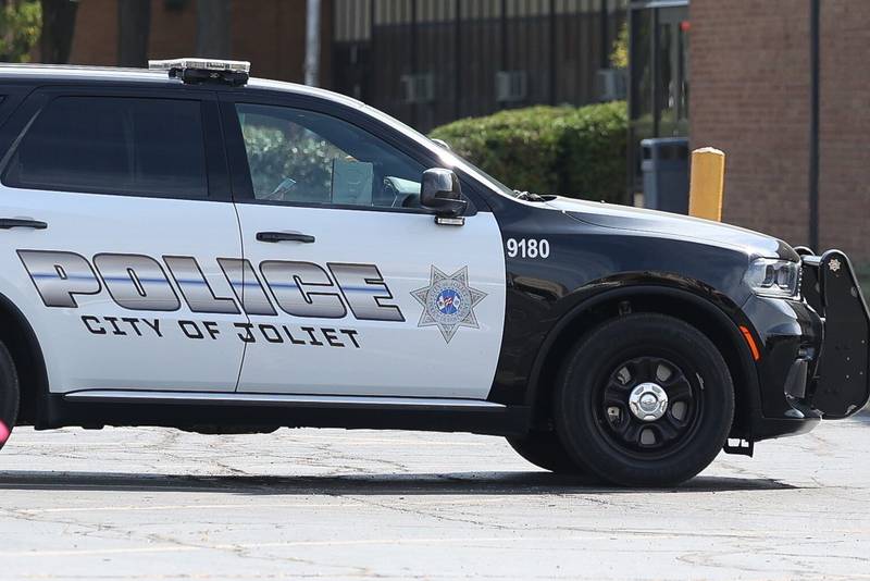 A Joliet police squad vehicle.