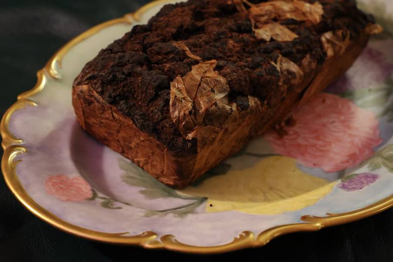 Sarah Randolph of Joliet is the current owner of the 100-plus year-old fruitcake that has been passed down from her family. The fruitcake is displayed on Thursday, Dec. 8, 2022, in Joliet.