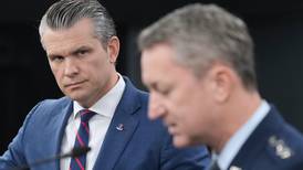 Hegseth says US ‘can’t stop everything’ that Iran fires even as he asserts air dominance