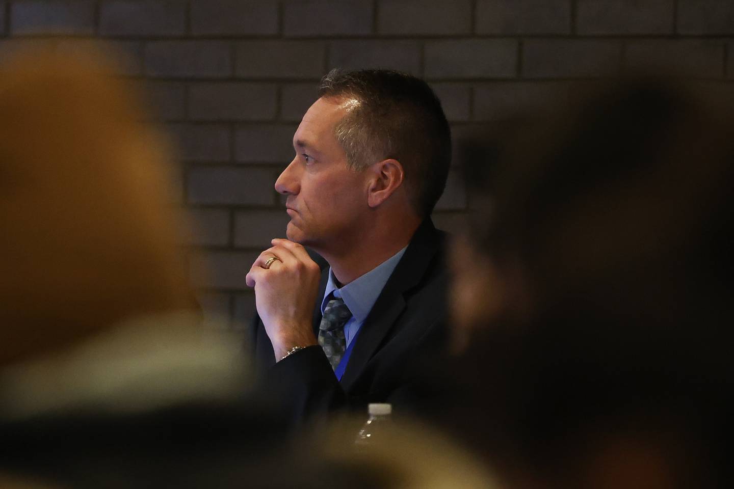 Joliet Finance Director Kevin Sing sits in on the Joliet City Council Meeting on Tuesday, Dec. 16, 2025 in Joliet.