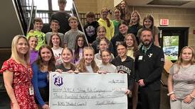 Reagan Middle School donates $320 to Dixon Family YMCA