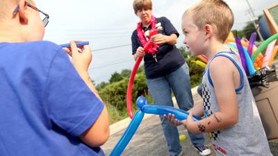 Beach party celebrates the end of summer reading