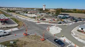 Utica roundabout still on pace for spring 2023 finish