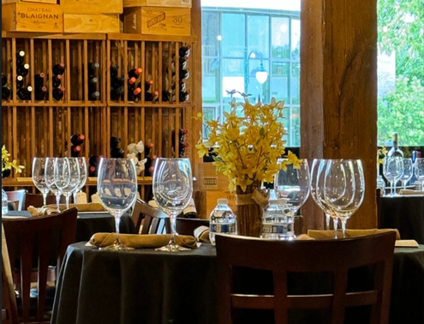 The Wine Exchange in St. Charles features a diverse array of wines for their guests to enjoy.