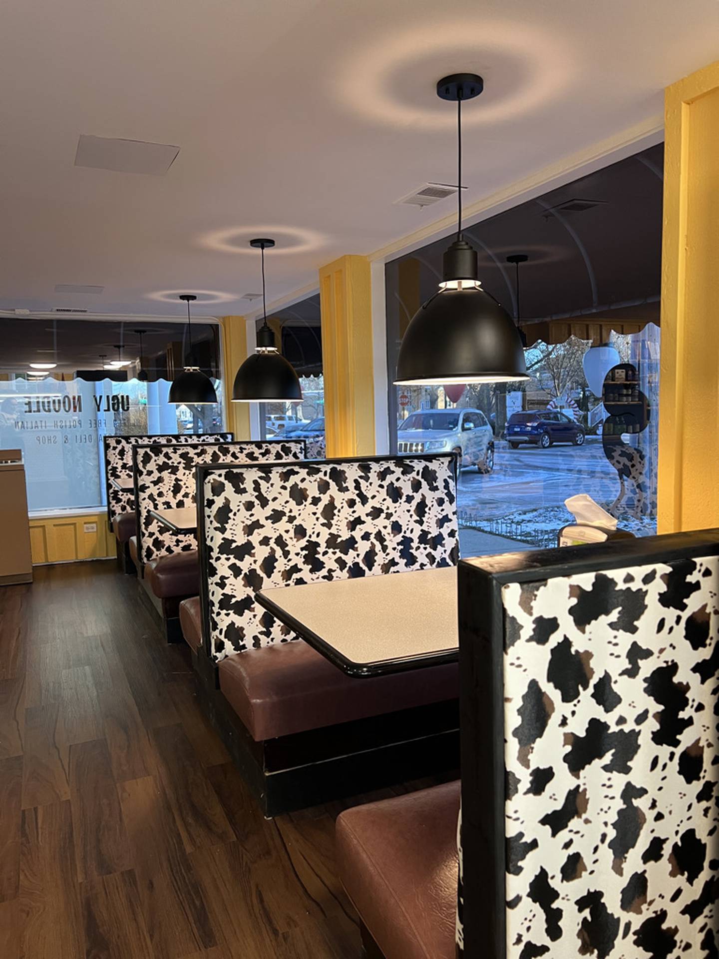 Ugly Noodle, a gluten-free pasta restaurant and store, opened in the former Hahn Bakery location on Franklin Street in Geneva.