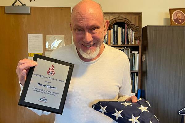 DeKalb man recognized for his efforts to share, preserve local history