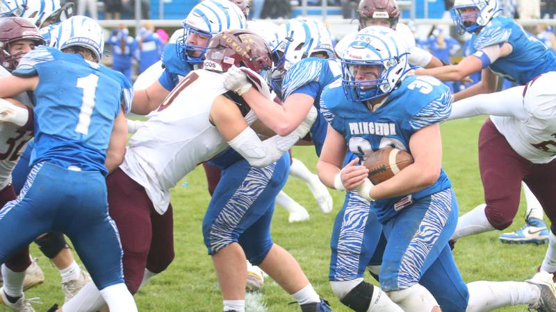 2025 Bureau County area master football schedule 