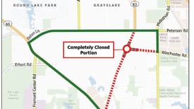Winchester Road at Route 83 to close for intersection realignment